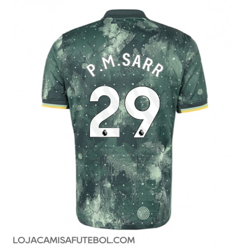 Camisa de Futebol Tottenham Hotspur Pape Matar Sarr #29 Equipamento Alternativo 2024-25 Manga Curta